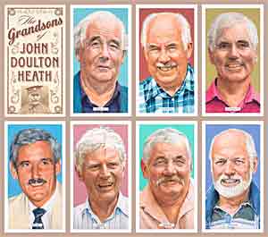 Portraits of the Grandsons of John Doulton Heath