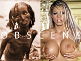 Obscene, an image created by pop artist Trevor Heath